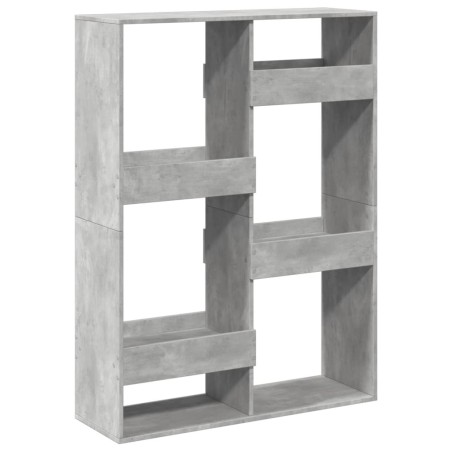 vidaXL Divisorio Grigio Cemento 100x33x135 cm in Truciolato