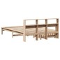 vidaXL Letto Libreria senza Materasso 140x190 cm in Legno di Pino vidaXL Letto Libreria senza Materasso 140x190 cm in Legno di Pino