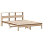 vidaXL Letto Libreria senza Materasso 140x190 cm in Legno di Pino vidaXL Letto Libreria senza Materasso 140x190 cm in Legno di Pino