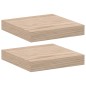 vidaXL Mensole Pensili 2 pz 23x23,5x4 cm in Truciolato vidaXL Mensole Pensili 2 pz 23x23,5x4 cm in Truciolato