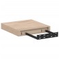 vidaXL Mensole Pensili 2 pz 23x23,5x4 cm in Truciolato vidaXL Mensole Pensili 2 pz 23x23,5x4 cm in Truciolato