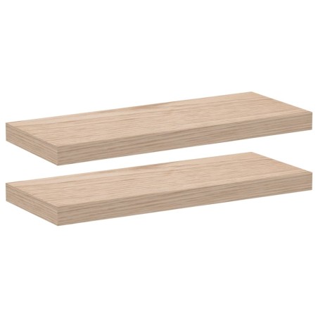 vidaXL Mensole Pensili 2 pz 60x23,5x4 cm in Truciolato