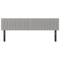 vidaXL Testiera 2 pz Grigio Chiaro 90x5x78/88 cm in Tessuto vidaXL Testiera 2 pz Grigio Chiaro 90x5x78/88 cm in Tessuto