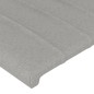 vidaXL Testiera 2 pz Grigio Chiaro 90x5x78/88 cm in Tessuto vidaXL Testiera 2 pz Grigio Chiaro 90x5x78/88 cm in Tessuto
