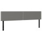 vidaXL Testiera 2 pz Grigio Scuro 90x5x78/88 cm in Tessuto vidaXL Testiera 2 pz Grigio Scuro 90x5x78/88 cm in Tessuto