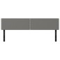 vidaXL Testiera 2 pz Grigio Scuro 90x5x78/88 cm in Tessuto vidaXL Testiera 2 pz Grigio Scuro 90x5x78/88 cm in Tessuto