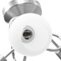 vidaXL Lampadario Paralume in Ceramica a Coppa Bianco 3 Lampadine E14 vidaXL Lampadario Paralume in Ceramica a Coppa Bianco 3 Lampadine E14