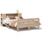 vidaXL Letto senza Materasso 135x190 cm in Legno Massello di Pino vidaXL Letto senza Materasso 135x190 cm in Legno Massello di Pino