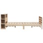 vidaXL Letto senza Materasso 135x190 cm in Legno Massello di Pino vidaXL Letto senza Materasso 135x190 cm in Legno Massello di Pino