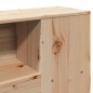 vidaXL Letto senza Materasso 135x190 cm in Legno Massello di Pino vidaXL Letto senza Materasso 135x190 cm in Legno Massello di Pino