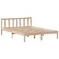 vidaXL Letto Libreria senza Materasso 160x200 cm in Legno di Pino vidaXL Letto Libreria senza Materasso 160x200 cm in Legno di Pino