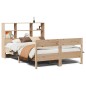 vidaXL Letto Libreria senza Materasso 135x190 cm in Legno di Pino vidaXL Letto Libreria senza Materasso 135x190 cm in Legno di Pino