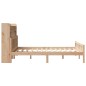 vidaXL Letto Libreria senza Materasso 150x200 cm in Legno di Pino vidaXL Letto Libreria senza Materasso 150x200 cm in Legno di Pino
