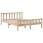 vidaXL Letto Libreria senza Materasso 150x200 cm in Legno di Pino vidaXL Letto Libreria senza Materasso 150x200 cm in Legno di Pino