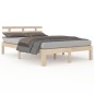 vidaXL Giroletto in Legno Massello 150x200 cm King Size vidaXL Giroletto in Legno Massello 150x200 cm King Size