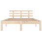 vidaXL Giroletto in Legno Massello 150x200 cm King Size vidaXL Giroletto in Legno Massello 150x200 cm King Size