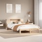 vidaXL Letto Libreria senza Materasso 150x200 cm in Legno di Pino vidaXL Letto Libreria senza Materasso 150x200 cm in Legno di Pino