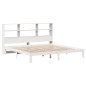 vidaXL Giroletto con Libreria senza Materasso 180x200 cm in Legno Pino vidaXL Giroletto con Libreria senza Materasso 180x200 cm in Legno Pino