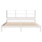 vidaXL Giroletto con Libreria senza Materasso 180x200 cm in Legno Pino vidaXL Giroletto con Libreria senza Materasso 180x200 cm in Legno Pino