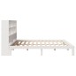 vidaXL Giroletto con Libreria senza Materasso 180x200 cm in Legno Pino vidaXL Giroletto con Libreria senza Materasso 180x200 cm in Legno Pino