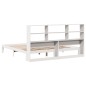 vidaXL Giroletto con Libreria senza Materasso 180x200 cm in Legno Pino vidaXL Giroletto con Libreria senza Materasso 180x200 cm in Legno Pino