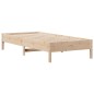 vidaXL Letto Libreria senza Materasso 100x200 cm in Legno di Pino vidaXL Letto Libreria senza Materasso 100x200 cm in Legno di Pino