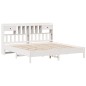 vidaXL Giroletto con Libreria senza Materasso 180x200 cm in Legno Pino vidaXL Giroletto con Libreria senza Materasso 180x200 cm in Legno Pino