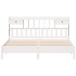 vidaXL Giroletto con Libreria senza Materasso 180x200 cm in Legno Pino vidaXL Giroletto con Libreria senza Materasso 180x200 cm in Legno Pino