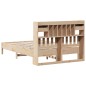 vidaXL Letto Libreria senza Materasso 160x200 cm in Legno di Pino vidaXL Letto Libreria senza Materasso 160x200 cm in Legno di Pino