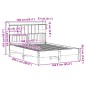 vidaXL Letto Libreria senza Materasso 160x200 cm in Legno di Pino vidaXL Letto Libreria senza Materasso 160x200 cm in Legno di Pino