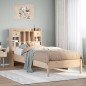 vidaXL Letto Libreria senza Materasso 100x200 cm in Legno di Pino vidaXL Letto Libreria senza Materasso 100x200 cm in Legno di Pino