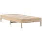 vidaXL Letto Libreria senza Materasso 100x200 cm in Legno di Pino vidaXL Letto Libreria senza Materasso 100x200 cm in Legno di Pino