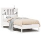 vidaXL Letto con Libreria senza Materasso 75x190 cm in Legno Pino vidaXL Letto con Libreria senza Materasso 75x190 cm in Legno Pino