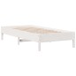 vidaXL Letto con Libreria senza Materasso 75x190 cm in Legno Pino vidaXL Letto con Libreria senza Materasso 75x190 cm in Legno Pino