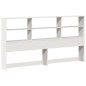 vidaXL Giroletto senza Materasso Bianco 180x200 cm Legno Massello Pino vidaXL Giroletto senza Materasso Bianco 180x200 cm Legno Massello Pino
