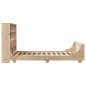 vidaXL Giroletto senza Materasso 160x200 cm in Legno Massello di Pino vidaXL Giroletto senza Materasso 160x200 cm in Legno Massello di Pino