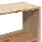 vidaXL Giroletto senza Materasso 160x200 cm in Legno Massello di Pino vidaXL Giroletto senza Materasso 160x200 cm in Legno Massello di Pino