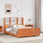 vidaXL Giroletto senza Materasso Marrone Cera 150x200 cm Legno di Pino vidaXL Giroletto senza Materasso Marrone Cera 150x200 cm Legno di Pino