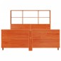 vidaXL Giroletto senza Materasso Marrone Cera 150x200 cm Legno di Pino vidaXL Giroletto senza Materasso Marrone Cera 150x200 cm Legno di Pino