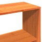 vidaXL Giroletto senza Materasso Marrone Cera 150x200 cm Legno di Pino vidaXL Giroletto senza Materasso Marrone Cera 150x200 cm Legno di Pino