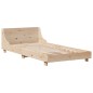 vidaXL Giroletto senza Materasso 100x200 cm in Legno Massello di Pino vidaXL Giroletto senza Materasso 100x200 cm in Legno Massello di Pino