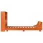 vidaXL Giroletto senza Materasso Marrone Cera 100x200 cm Legno di Pino vidaXL Giroletto senza Materasso Marrone Cera 100x200 cm Legno di Pino