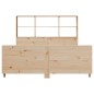 vidaXL Letto senza Materasso 135x190 cm in Legno Massello di Pino vidaXL Letto senza Materasso 135x190 cm in Legno Massello di Pino