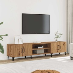 vidaXL Mobile TV Rovere Artigianale 180x31,5x40cm in Legno Multistrato