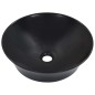 vidaXL Lavandino 41x12,5 cm in Ceramica Nero vidaXL Lavandino 41x12,5 cm in Ceramica Nero