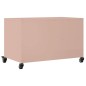 vidaXL Mobile TV Rosa 68x39x43,5cm in Acciaio Laminato a Freddo