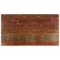 vidaXL Piano Tavolo 120x60x1,5 cm Rettangolare in Massello di Recupero vidaXL Piano Tavolo 120x60x1,5 cm Rettangolare in Massello di Recupero