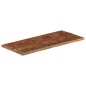 vidaXL Piano Tavolo 120x60x1,5 cm Rettangolare in Massello di Recupero vidaXL Piano Tavolo 120x60x1,5 cm Rettangolare in Massello di Recupero