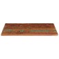 vidaXL Piano Tavolo 120x60x1,5 cm Rettangolare in Massello di Recupero vidaXL Piano Tavolo 120x60x1,5 cm Rettangolare in Massello di Recupero
