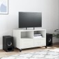 vidaXL Mobile TV Bianco 68x39x43,5 cm in Acciaio Laminato a Freddo